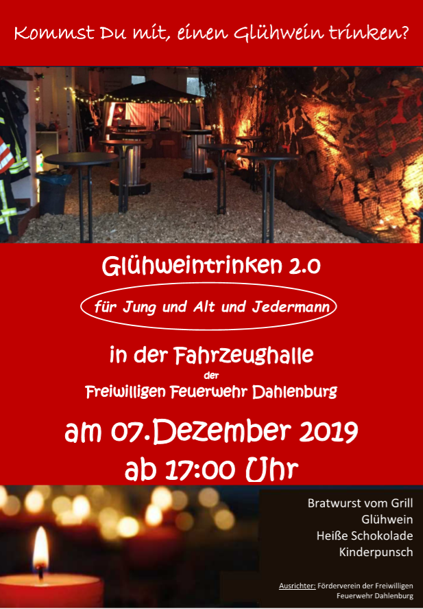 Glühweintrinken 2.0 FF Dahlenburg